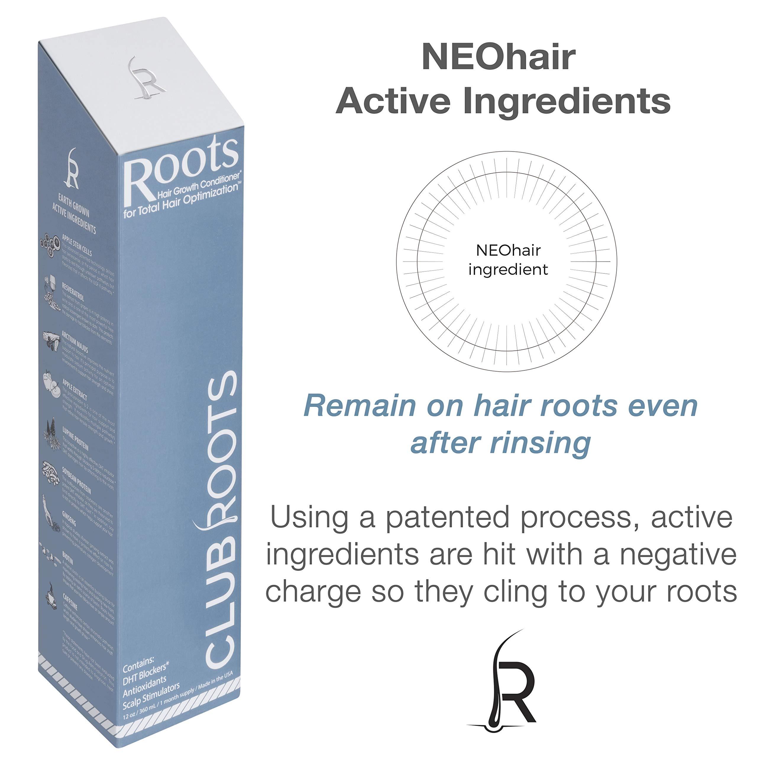 Roots Conditioner DHT Blocking Conditioner with Caffeine, Biotin, and