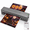 gray, variant on Blusmart 9" Thermal Laminator Machine, Hot & Cold Laminating, Fast 90s Warm-Up, 10 Laminating Sheets, Bubble-Free for Home Office School Photos Documents