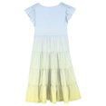 thumbnail image 5 of 2025 Robes Filles Robe d'Été Dégradé Décontractée Chat Robe Confort (6 15 Robe Sans Manches pour Années) Belle Robes pour Filles Robe Patineuse Fille Ado, 5 of 5