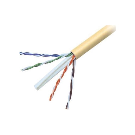 UPC: 0722868464298 | Belkin A7L704-1000-YLW 1000 ft. Cat 6 Yellow Network Cable