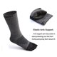 thumbnail image 3 of Calcetines de algodón para correr, calcetines deportivos de peso medio, calcetines de cinco dedos, 3 pares, talla 7-11, 3 of 5