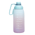 thumbnail image 1 of Bouteilles d'Eau, Bouteille d'Eau Réutilisable à Couvercle Rabattable pour les Amateurs de Sport et D\'entraînement Physique, 1 of 5