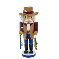 Kurt Adler 15-Inch Wooden Fisherman Nutcracker