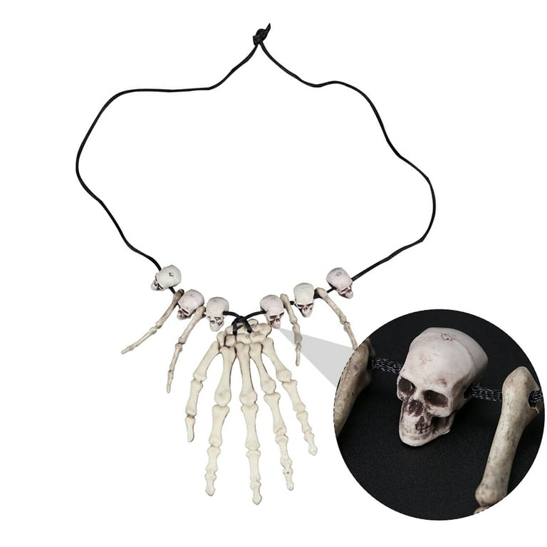 Skull shop necklace walmart
