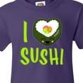 thumbnail image 4 of Inktastic I Love Sushi- Cute Youth T-Shirt, 4 of 5