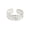 Silver, variant on Thumb Ring, Retro Leaf Shape Adjustable Opening Design Finger Ring
