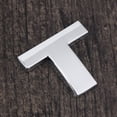 thumbnail image 2 of MasteelfCA 3D DIY Metallic Alphabet Car Sticker Car Emblem Letter Badge Decal - T (Silver), 2 of 7