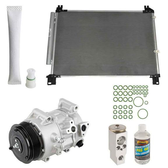 For Toyota Highlander 2014 2015 A/C Kit w/ AC Compressor Condenser Drier - BuyAutoParts