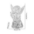 thumbnail image 3 of Qiweii Crystal-like Little Angel Night Light,Glowing Desktop Ornament for Gift and Home Decor,Home Bedroom Accessory, 3 of 6
