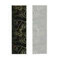 thumbnail image 2 of Lsque Gold Gloss Outline Floral Printed Cooling Towel (40"x 12"), Ice Towel, Microfiber, Soft Breathable Chilly Towel for Yoga, Sport, Gym, Workout, Fitness, Running, 2 of 9