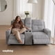 thumbnail image 3 of LOVE SEAT RECLINABLE EASY LIVING MOON GRIS oscuro, 3 of 6
