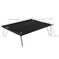 thumbnail image 2 of Raindrops 1 Pce Table d'Extérieur Pliable Design Portable pour Voyage avec Alliage d'Aluminium, 2 of 8