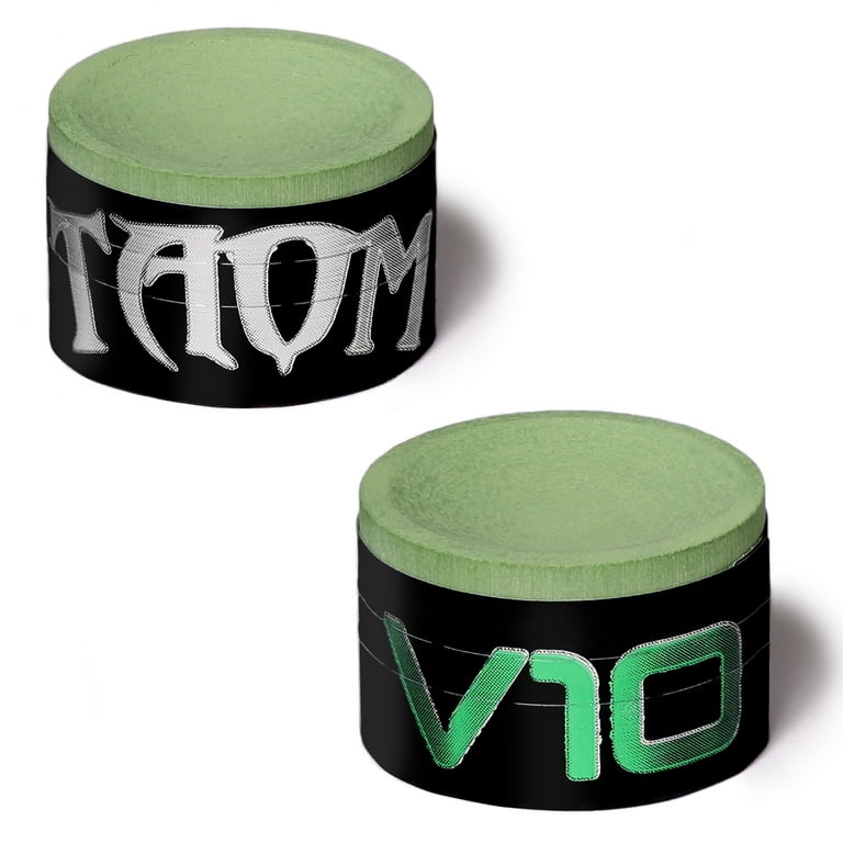 Taom V10 Professional Billiard Pool Cue Chalk in Green