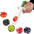 thumbnail image 3 of Dosaele Grape Cutter, Fruit Vegetable Slicer, Tomato Cherry Strawberry Slicer, Vegetable Chopper, Multifunctional Creative Kitchen Gadgets for Baby Auxiliary Food, Shell Stainless Steel Blade, 3 of 6