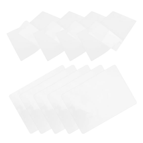 Masteelf 100PCS Clear Thermal Laminating Sheets Pouches for Photos Documents Drawings
