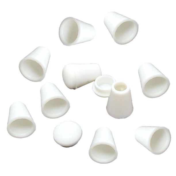 10 topes de campana, sujetadores, accesorios multifunción, suministros, cordón creativo Blanco