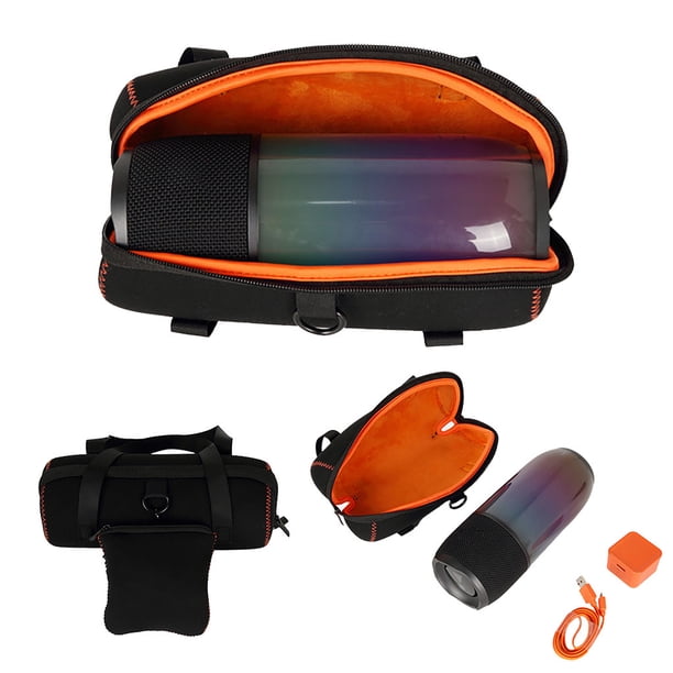 Estuche Rígido de Viaje onlyliua de Eva para Almacenamiento Bolso de Hombro para 3 Altavoces