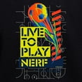 thumbnail image 3 of CafePress - Live To Play Nerf Soccer Sweatshirt - Pullover Hoodie, Classic & Comfortable Hooded Sweatshirt, 3 of 4