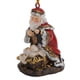 thumbnail image 4 of Estatua de hombre viejo de Navidad ANGGREK decoración de árbol de Navidad de resina DIY hecha a mano para escritorio, 4 of 8