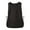 Black, variant on Unisex Sleeveless Work Apron – Adjustable Tie Side Bib Apron with Double Pockets（Black， One Size）
