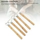 thumbnail image 4 of Herramienta Para Tallar De Cerámica, Raspador De Escultura Con De Madera De Agarre Cómodo, 5 Piezas Para Tareas De Artesanía, 4 of 7