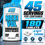 CTD Sports Noxivol 180 Tablets - Nitric Oxide Booster for Strength and Stamina - Enhance Performance