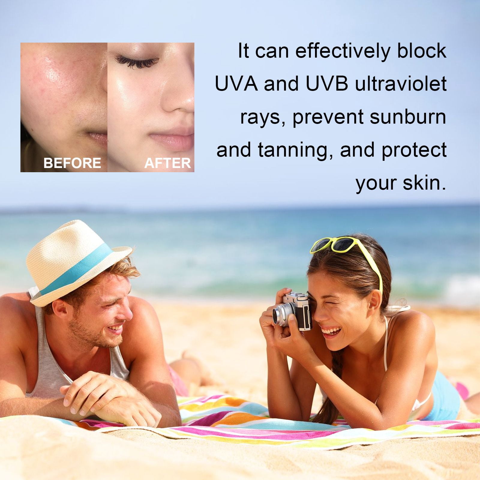 Alvantor Face Sunscreen Lotion SPF 100 Broad Spectrum UVA UVB Oil-Free, 1.76oz
