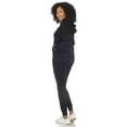 thumbnail image 3 of White Mark Women's Two Piece Fleece Sweatsuit Set, 3 of 6