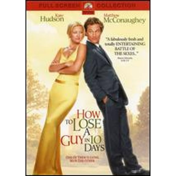Pre-Owned How to Lose a Guy in 10 Days [P&S] (DVD 0097360568141) directed by Donald Petrie