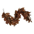 thumbnail image 1 of Toystoory Guirnalda de hojas de Magnolia, de follaje marrón, decoración duradera para todas las estaciones, que evoca la belleza Natural Kits de decoración para fiestas, 1 of 6