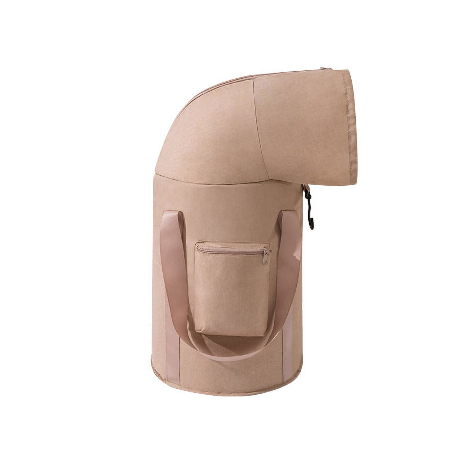 Folding Portable 5 layers Thickened Over Knee Bubble Feet Bucket Footbath Foot Spa Massager for Traveling Home