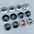 thumbnail image 2 of 4pcs 62mm Car Wheel Center Caps Rims Hub Caps For Range Rover Freelande Discovery Sport Defender Evoque Accessories Black Silver 4pcs, 2 of 6