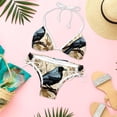thumbnail image 6 of Crow Women's Swimsuit Bikini Set, Detachable Sponge, Adjustable Strap, Two-Pack, Beach & Pool Ready, 6 of 6