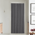 thumbnail image 5 of NICETOWN Door Curtains Accordion Style Door Curtains for Doorway, Room Darkening Thermal Insulated Curtain Drapes for Room Divider/Living Room, 38"x80", Grey, 1 Panel, 5 of 9