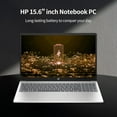 thumbnail image 5 of HP 2026 Touchscreen Laptop, 15.6" 250 nits Anti-Glare Display, Intel i3-1315U(Beat i3 1215u, Up to 4.5GHz), Intel UHD Graphics, 32 GB RAM, 1 TB SSD, Windows 11 Pro & Copilot-AI Chat, 5 of 8