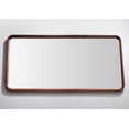 thumbnail image 2 of Bathroom Mirror Vela 55" Walnut Modern Style, 2 of 4