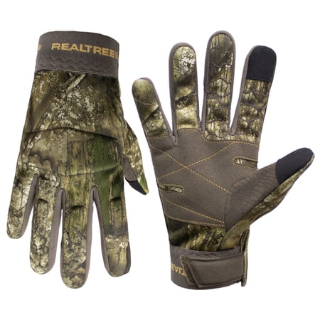 Realtree APX Men s Hunting Gloves Utility Camo Touchscreen Compatible