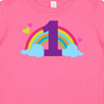 thumbnail image 4 of Inktastic 1st Birthday Rainbow Girls Baby T-Shirt, 4 of 5