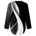 thumbnail image 4 of Womens Zipper Chiffon Blouses 2023 Elegant Dressy Business Office Work Tunic Tops Casual Shirt Ladies V Neck Half Zip Up Loose Fit T Shirts Tee Pullover Blouse Plus Size, 4 of 4