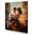 thumbnail image 2 of Designart "Dancing Couple at a Spanish Fiesta Spain" Spain Wall Art Living Room, 2 of 5