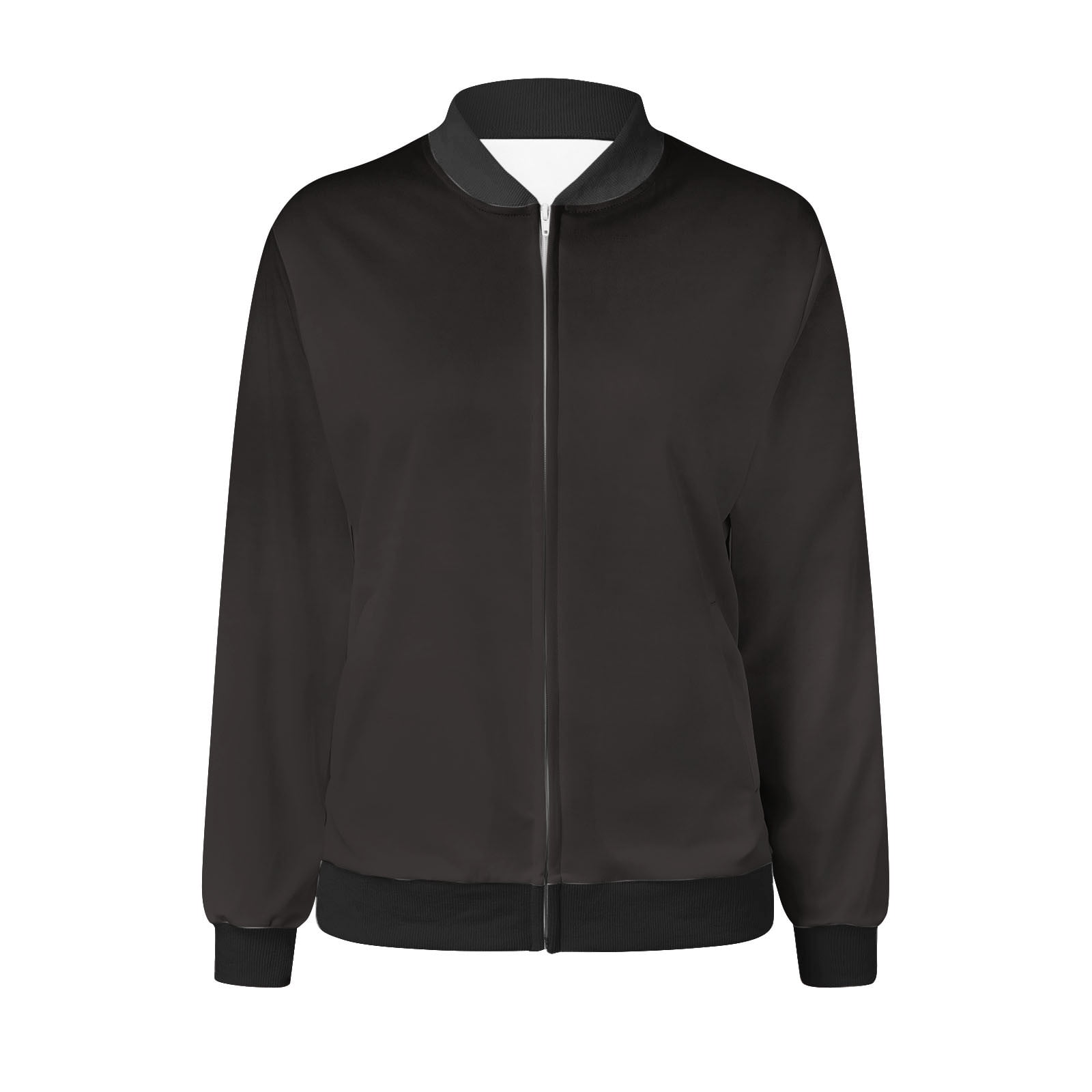 Dyegold Bomber Jacket Women Fall Fashion 2023 Full Zip