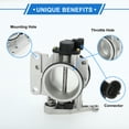 thumbnail image 3 of Unique Bargains 1 Pc Throttle Body FOR RENAULT CLIO MEGANE Replace No.7700875435/7700102870, 3 of 7