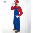 Simplicity Size XSXL Nintendo Super Mario Costume Pattern, 1 Each