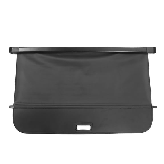 Ikon Motorsports Cargo Cover Compatible With 2023-2025 Mazda CX-50 All Models, OEM Style PVC & Aluminum Rod Black Security Rear Trunk Cover Security Retractable Shield