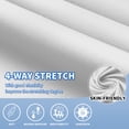 thumbnail image 2 of Women’s Colorblock Golf Polo Shirt Long Sleeve Collared V-Neck Quick Dry Tennis Top with UV Protection, 2 of 5