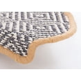 thumbnail image 4 of SAFAVIEH Stair Treads Todor 0.25" x 9" x 2'2" Sisal Natural/Grey 13 Count Staircase & Floor Step Tread, 4 of 8