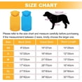 thumbnail image 2 of Kickred 2 Pieces Basic Cotton Dog Hoodie Sweater, Soft Pet Clothes Dog Sweatshirts, Dog Outfit Coat Pullover with Pocket and Leash Hole for Small Medium Large Dogs, 2XL, 2 of 6