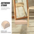 thumbnail image 4 of OUNONA Display Stand Full Length Mirror Stand Wood Light Yellow Sleek 1Set, 4 of 8