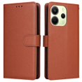 thumbnail image 1 of For Xiaomi Redmi Note 14 4G (164.84mm) Case Wallet Stand View PU Leather Phone Cover - Black, 1 of 5