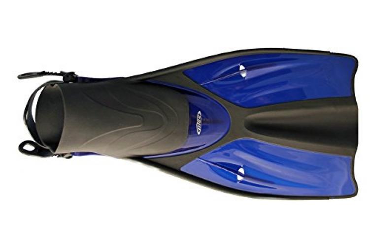 Tilos Getaway Snorkeling Fins for Wider Feet S/M Titanium ...
